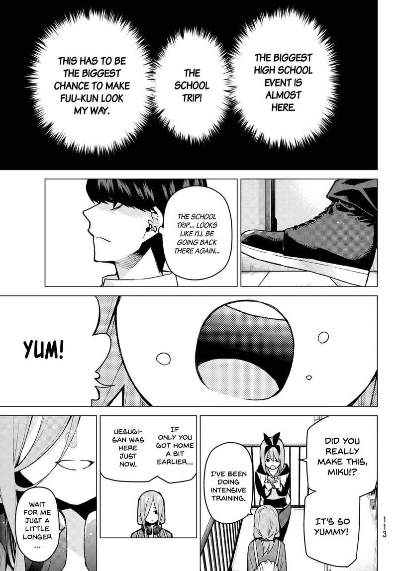 The Quintessential Quintuplets Chapter 77 - Page 17
