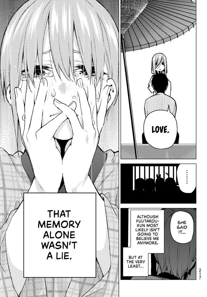 The Quintessential Quintuplets Chapter 85 - Page 17