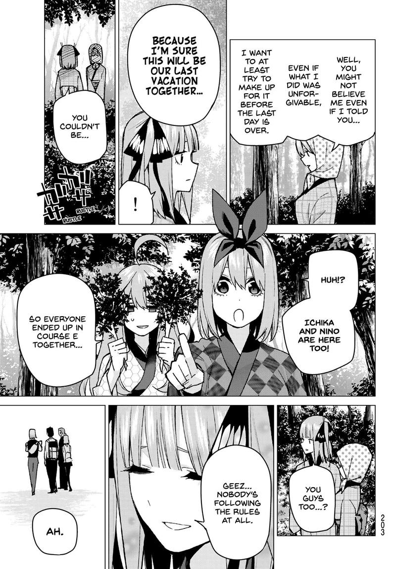 The Quintessential Quintuplets Chapter 85 - Page 3