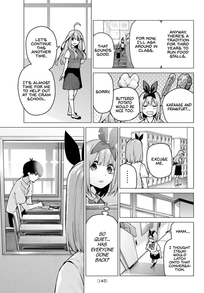 The Quintessential Quintuplets Chapter 96 - Page 5