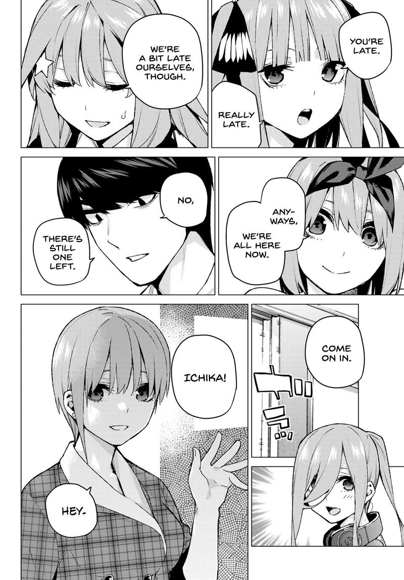The Quintessential Quintuplets Chapter 99 - Page 14