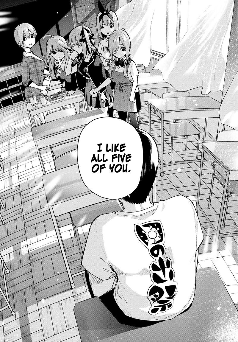 The Quintessential Quintuplets Chapter 99 - Page 16