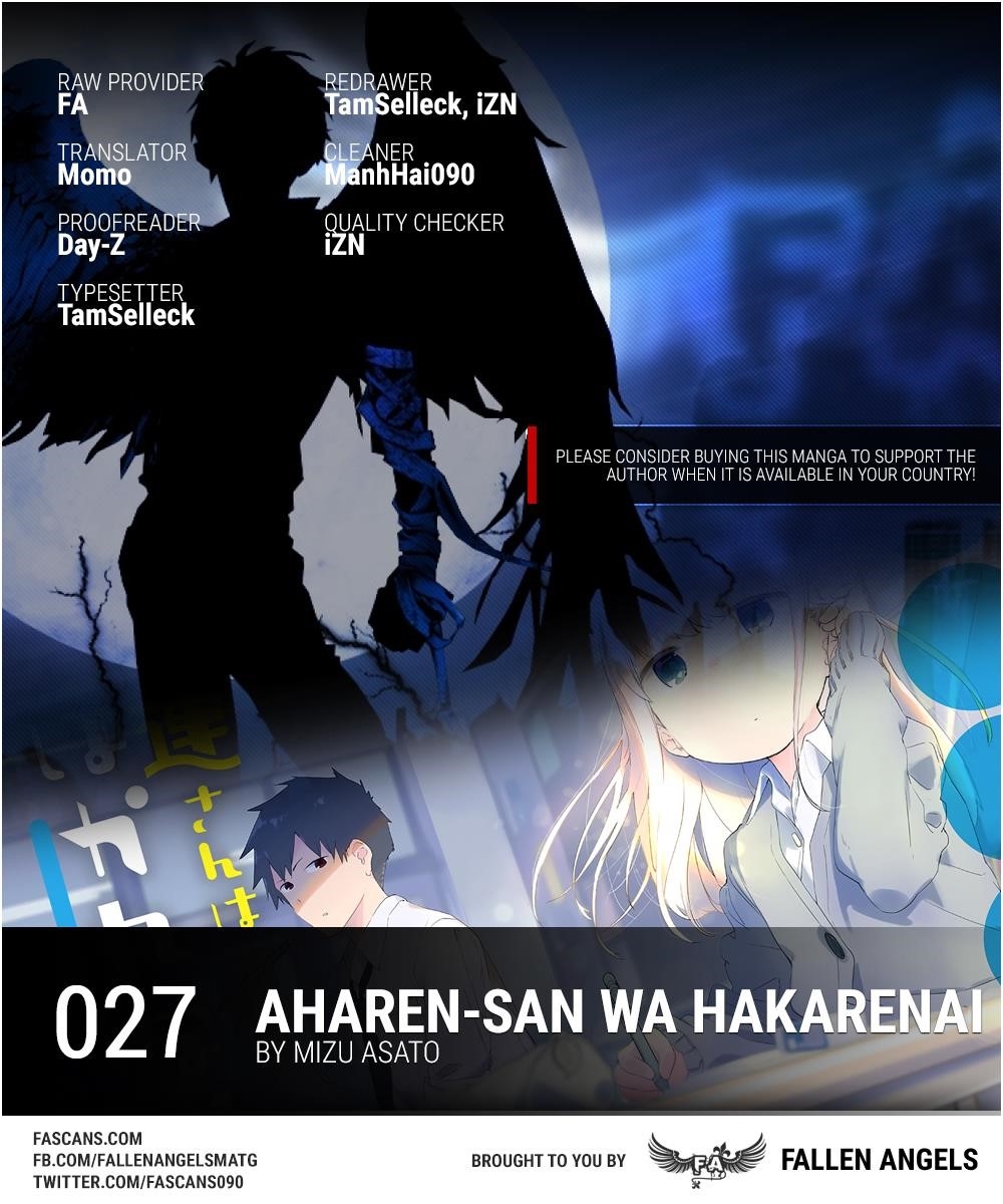 Aharen-San Wa Hakarenai Chapter 27 - Page 1