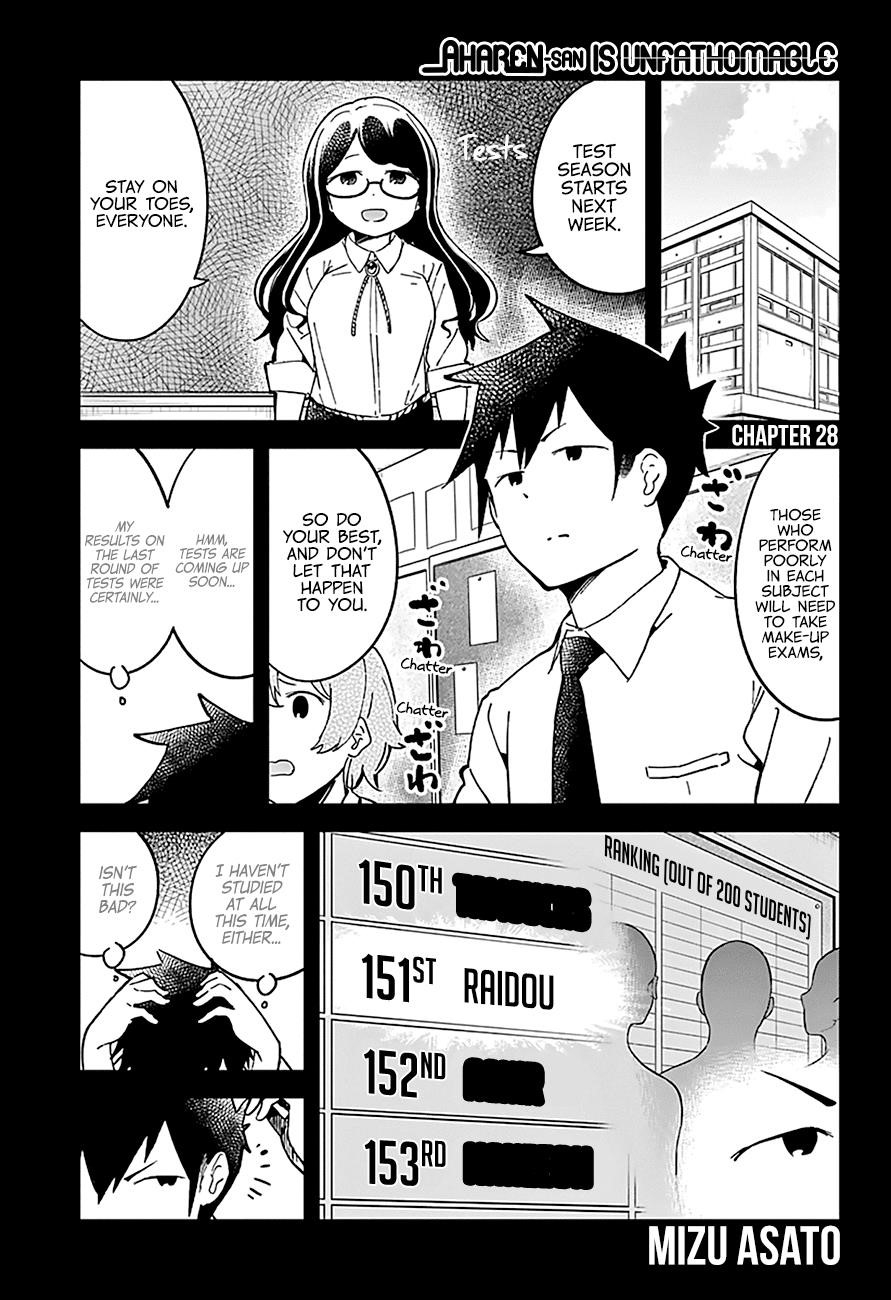 Aharen-San Wa Hakarenai Chapter 28 - Page 4