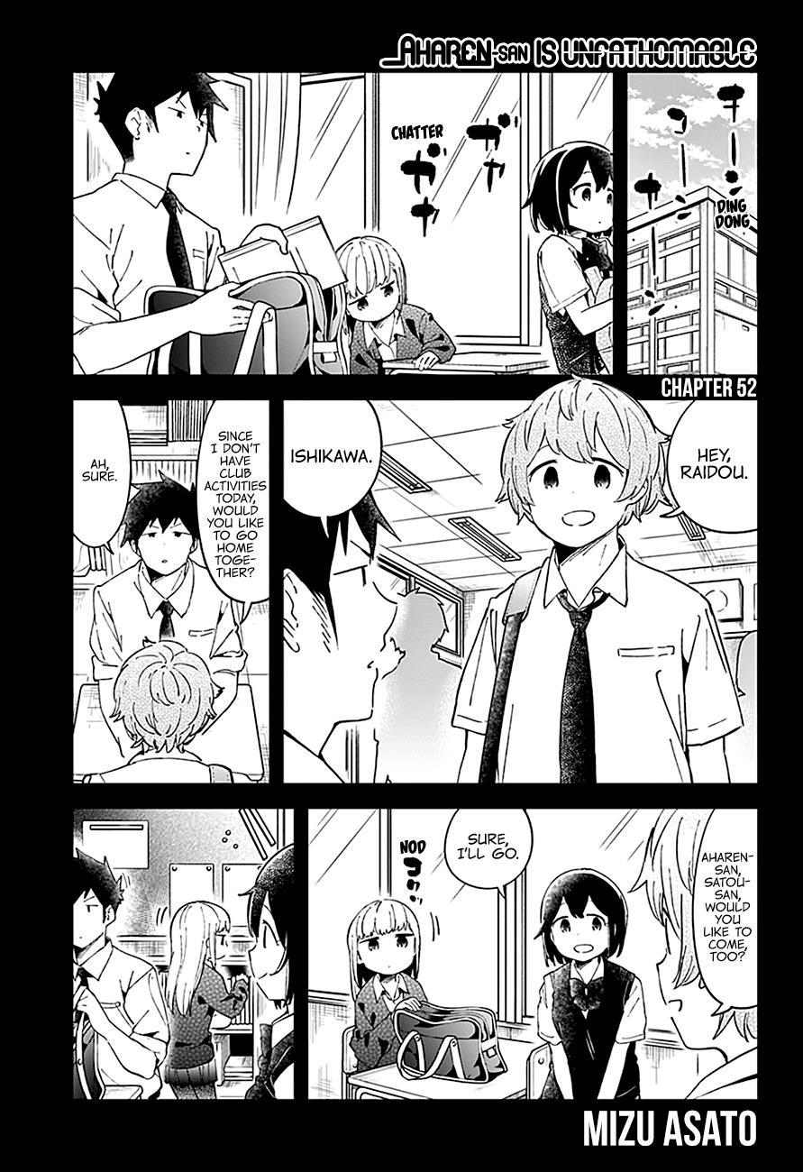 Aharen-San Wa Hakarenai Chapter 52 - Page 3