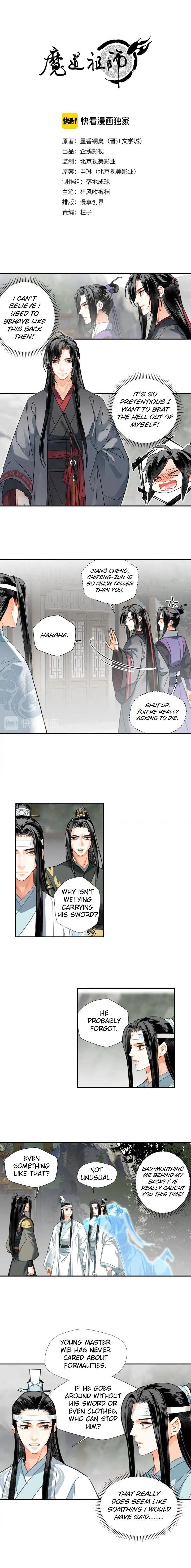 The Grandmaster of Demonic Cultivation Chapter 140 - Page 1
