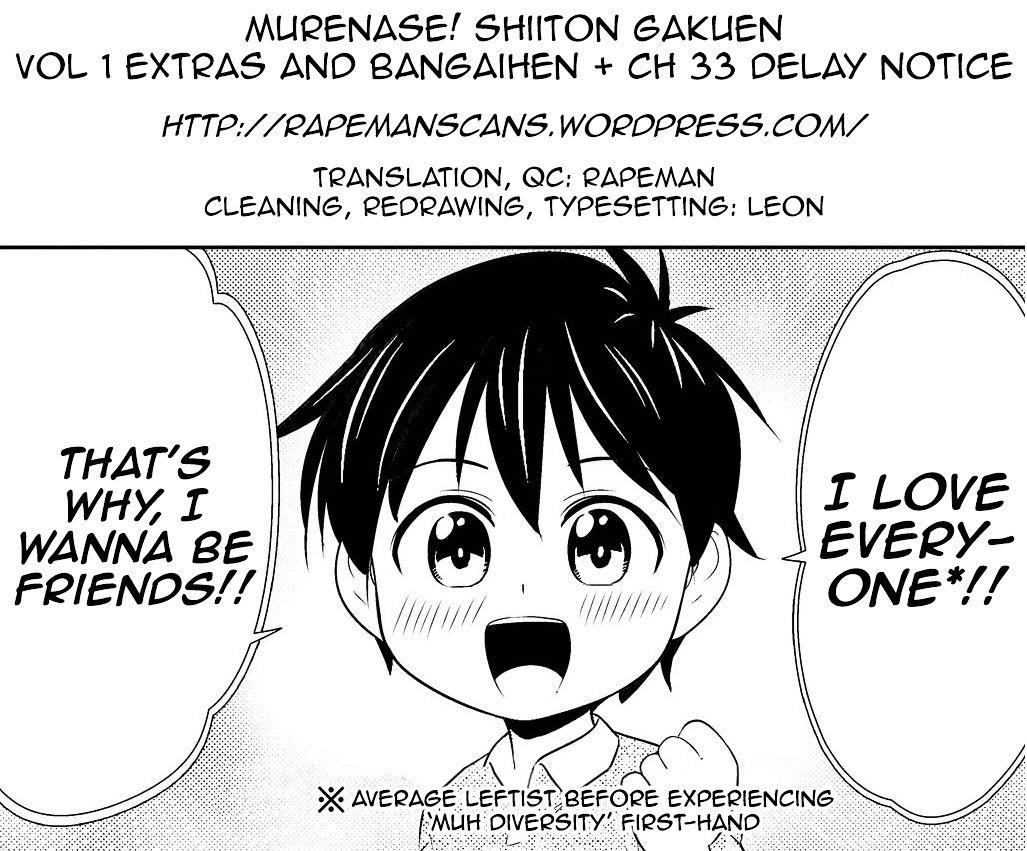 Murenase! Shiiton Gakuen Chapter 33 - Page 30