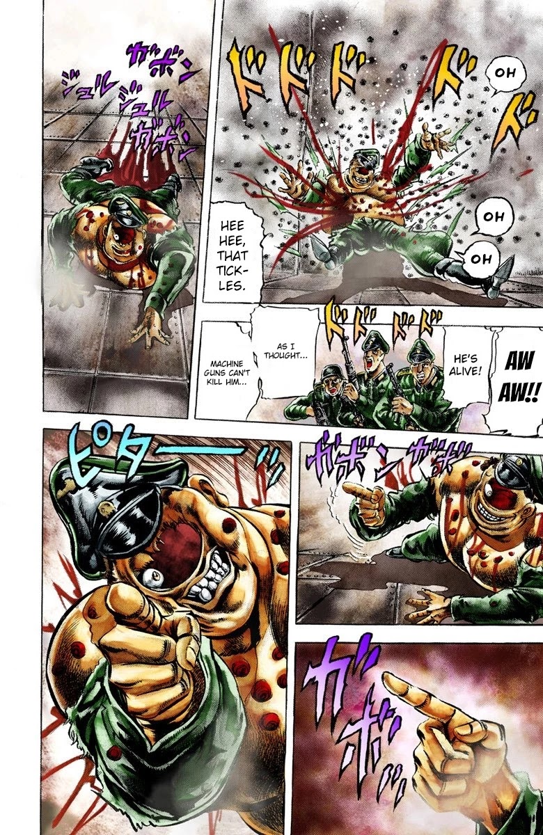 JoJo’s Bizarre Adventure Part 2 – Battle Tendency (Colored) Chapter 13 - Page 7