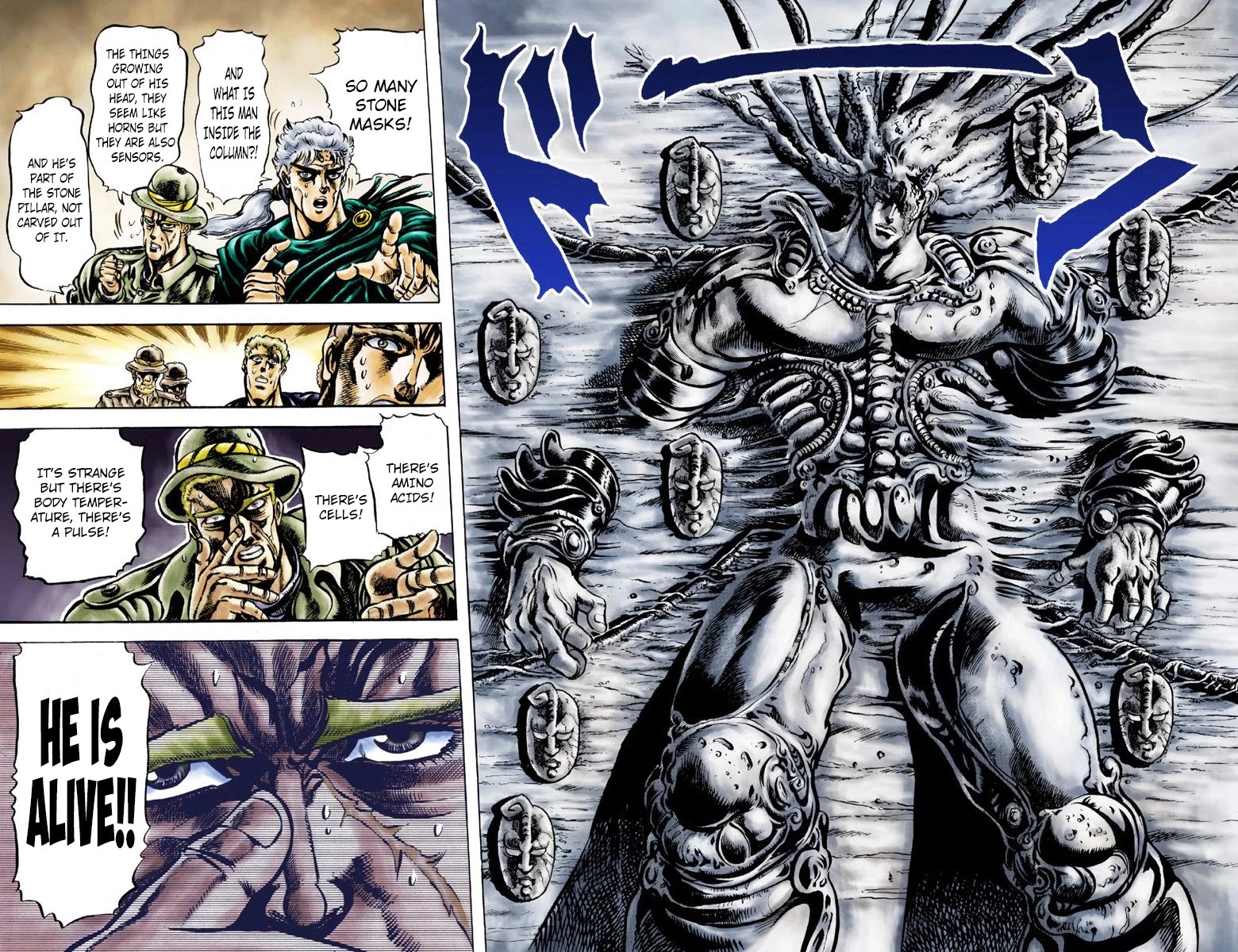 JoJo’s Bizarre Adventure Part 2 – Battle Tendency (Colored) Chapter 2 - Page 4