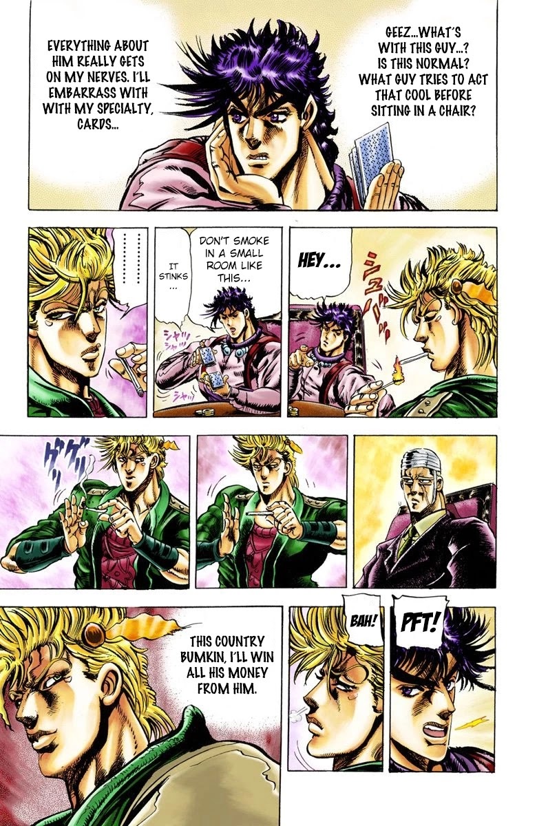 JoJo’s Bizarre Adventure Part 2 – Battle Tendency (Colored) Chapter 21 - Page 2