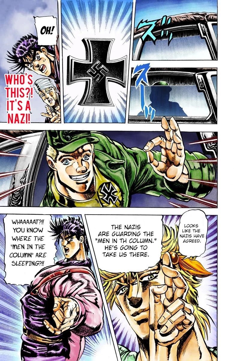 JoJo’s Bizarre Adventure Part 2 – Battle Tendency (Colored) Chapter 21 - Page 6