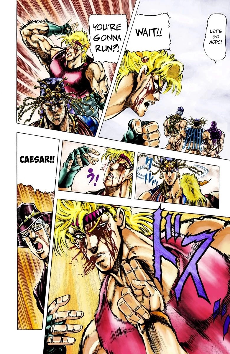 JoJo’s Bizarre Adventure Part 2 – Battle Tendency (Colored) Chapter 23 - Page 10