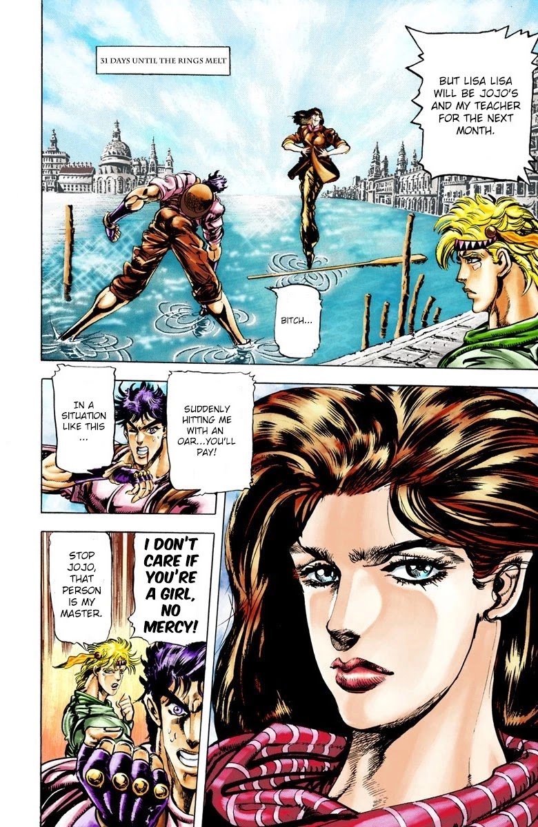 JoJo’s Bizarre Adventure Part 2 – Battle Tendency (Colored) Chapter 28 - Page 2