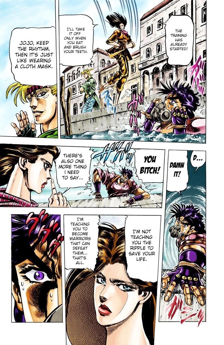 JoJo’s Bizarre Adventure Part 2 – Battle Tendency (Colored) Chapter 28 - Page 9