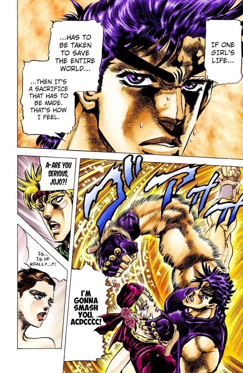 JoJo’s Bizarre Adventure Part 2 – Battle Tendency (Colored) Chapter 38 - Page 7