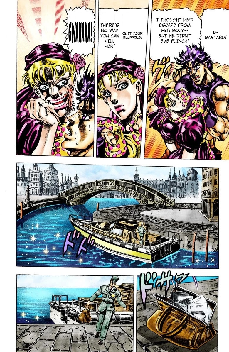 JoJo’s Bizarre Adventure Part 2 – Battle Tendency (Colored) Chapter 38 - Page 9