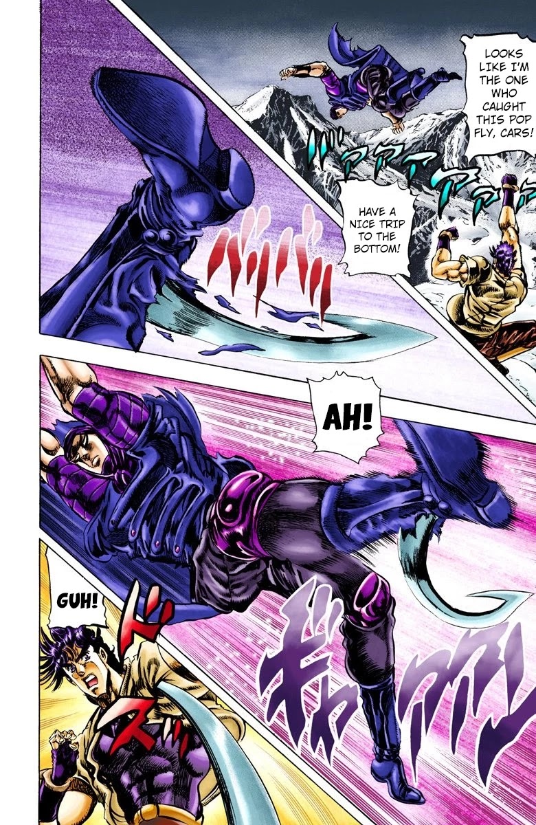 JoJo’s Bizarre Adventure Part 2 – Battle Tendency (Colored) Chapter 42 - Page 16