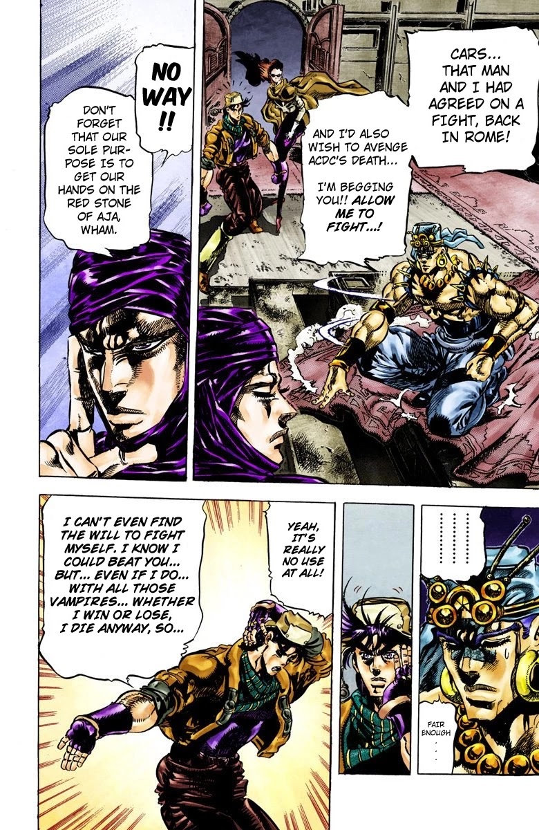 JoJo’s Bizarre Adventure Part 2 – Battle Tendency (Colored) Chapter 51 - Page 9