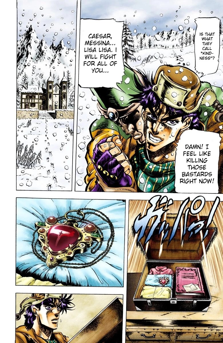 JoJo’s Bizarre Adventure Part 2 – Battle Tendency (Colored) Chapter 52 - Page 10