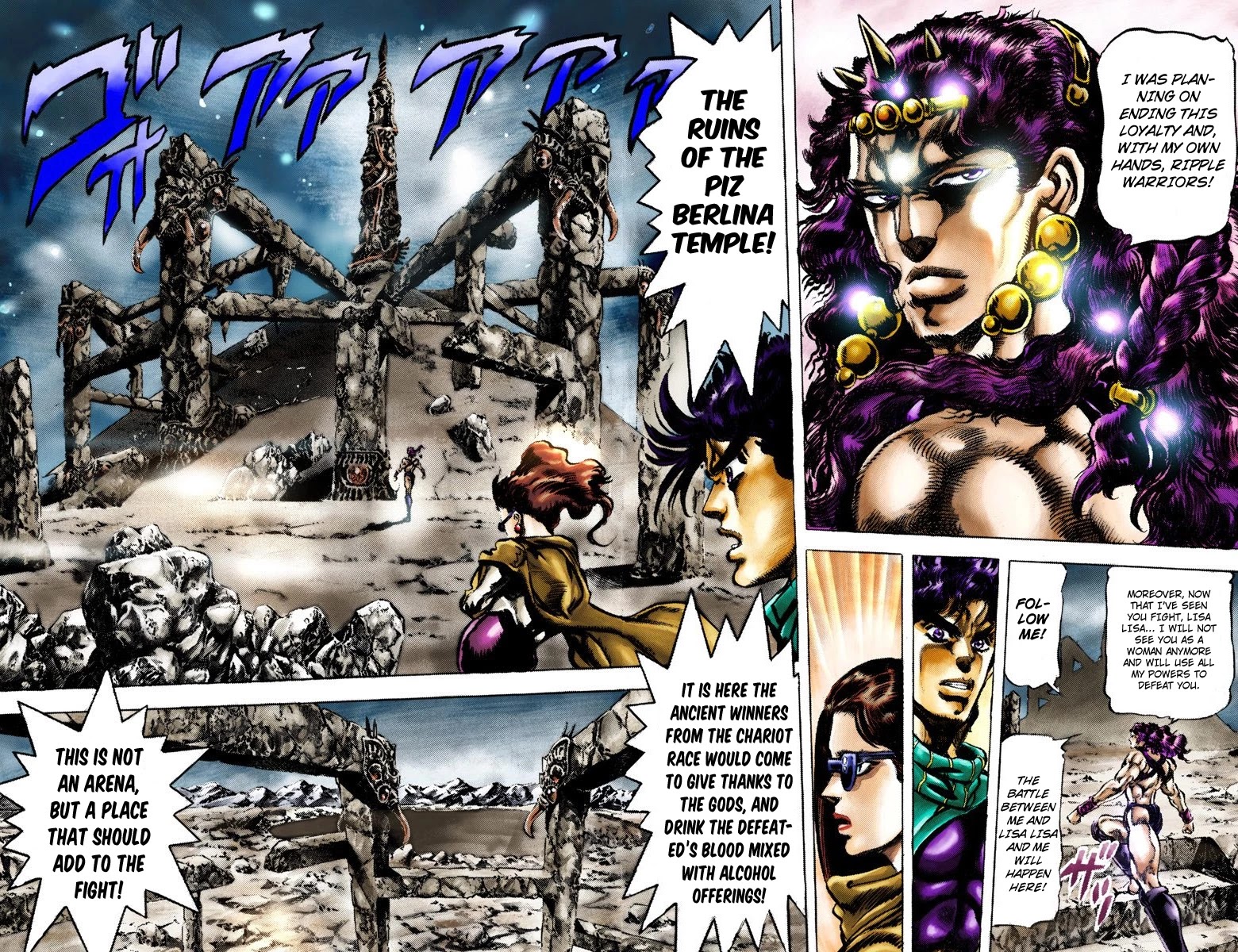 JoJo’s Bizarre Adventure Part 2 – Battle Tendency (Colored) Chapter 61 - Page 7