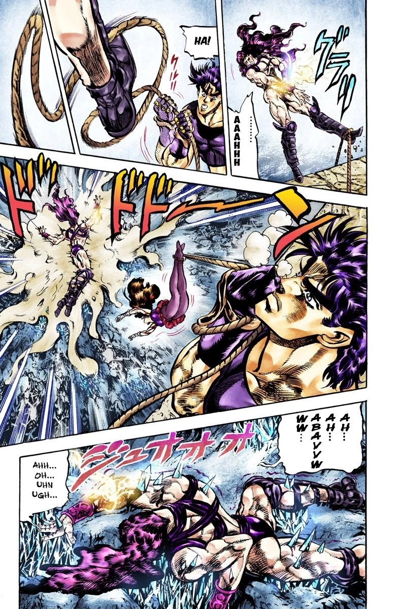 JoJo’s Bizarre Adventure Part 2 – Battle Tendency (Colored) Chapter 64 - Page 2