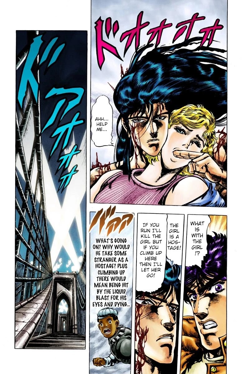 JoJo’s Bizarre Adventure Part 2 – Battle Tendency (Colored) Chapter 7 - Page 5