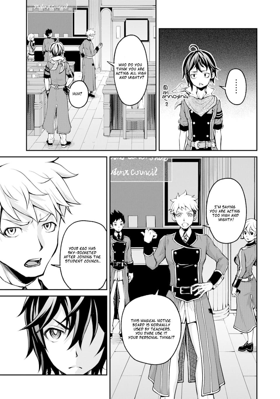 The Speediest Second-Rated Magician – I’ll Get a Thousand Strikes in Before I’m Hit! Chapter 5 - Page 9