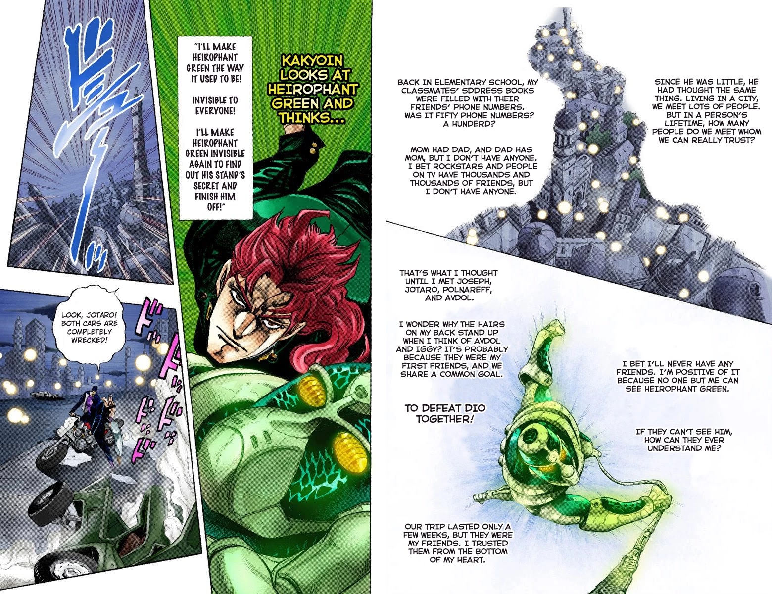 JoJo’s Bizarre Adventure Part 3 – Stardust Crusaders (Official Colored) Chapter 140 - Page 8