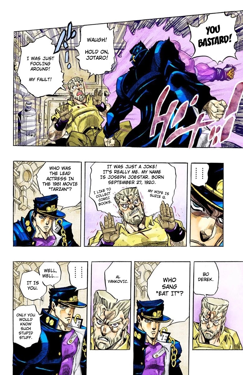 JoJo’s Bizarre Adventure Part 3 – Stardust Crusaders (Official Colored) Chapter 152 - Page 13