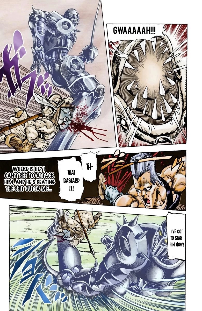 JoJo’s Bizarre Adventure Part 3 – Stardust Crusaders (Official Colored) Chapter 22 - Page 13