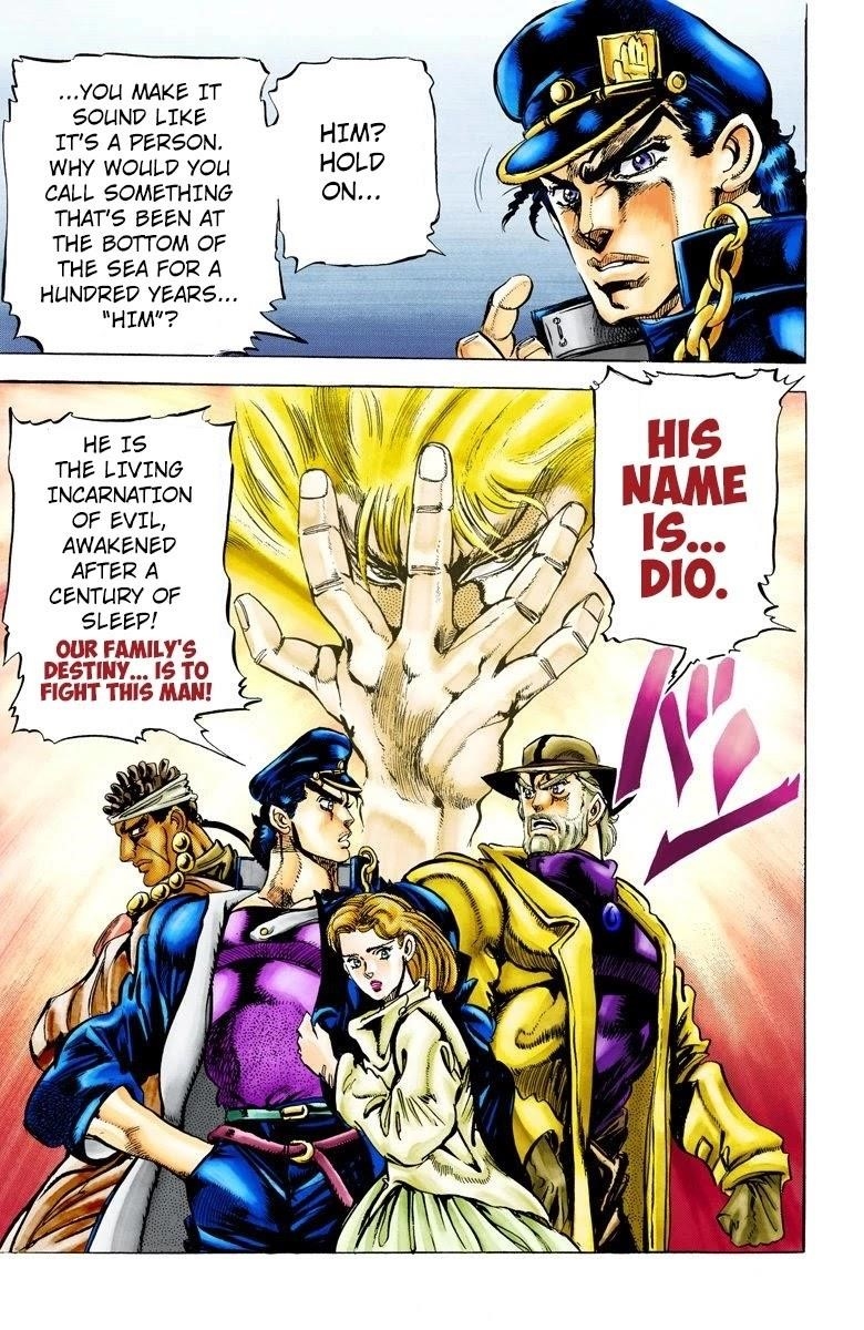 JoJo’s Bizarre Adventure Part 3 – Stardust Crusaders (Official Colored) Chapter 3 - Page 18