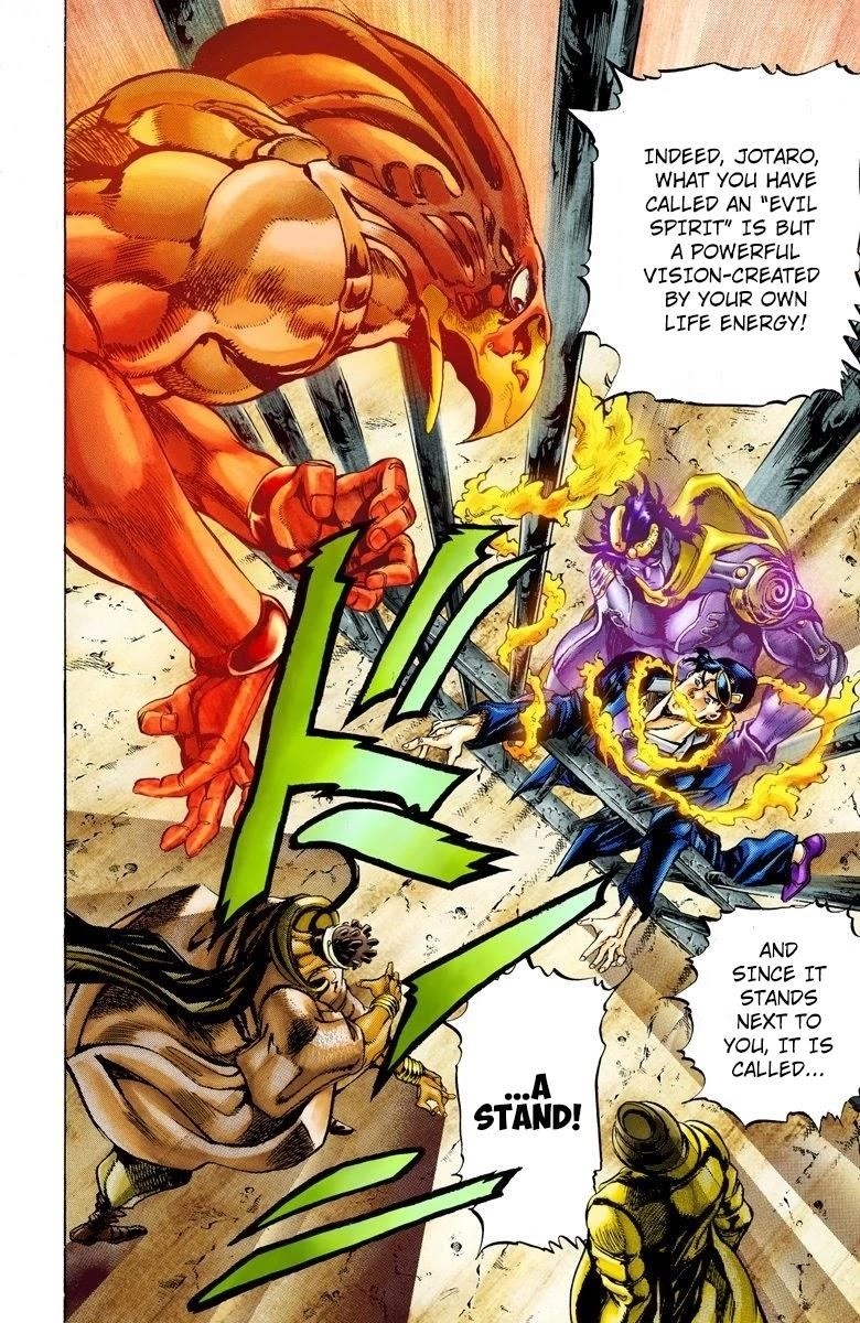 JoJo’s Bizarre Adventure Part 3 – Stardust Crusaders (Official Colored) Chapter 3 - Page 7