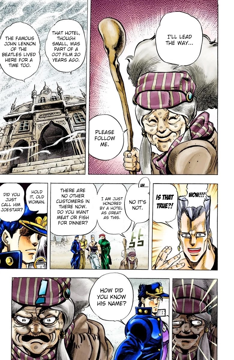 JoJo’s Bizarre Adventure Part 3 – Stardust Crusaders (Official Colored) Chapter 43 - Page 2