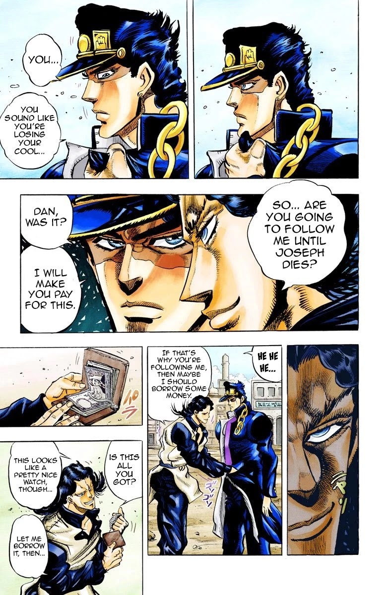 JoJo’s Bizarre Adventure Part 3 – Stardust Crusaders (Official Colored) Chapter 49 - Page 4