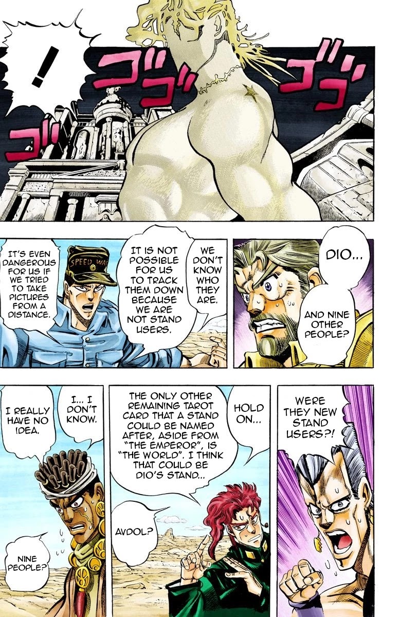 JoJo’s Bizarre Adventure Part 3 – Stardust Crusaders (Official Colored) Chapter 71 - Page 6