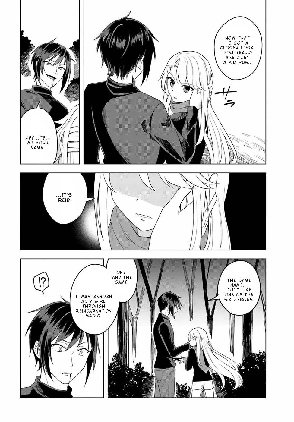 The Hero Who Was Reborn as a Daughter of the Heroes Aims to Become a Hero Again Chapter 22.2 - Page 8