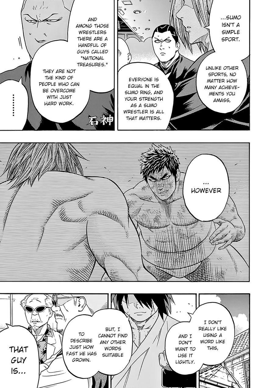 Hinomaru Sumo Chapter 101 - Page 19
