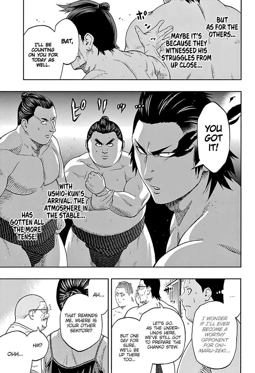 Hinomaru Sumo Chapter 161 - Page 14