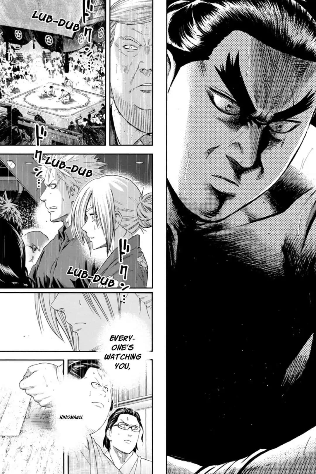 Hinomaru Sumo Chapter 247 - Page 13