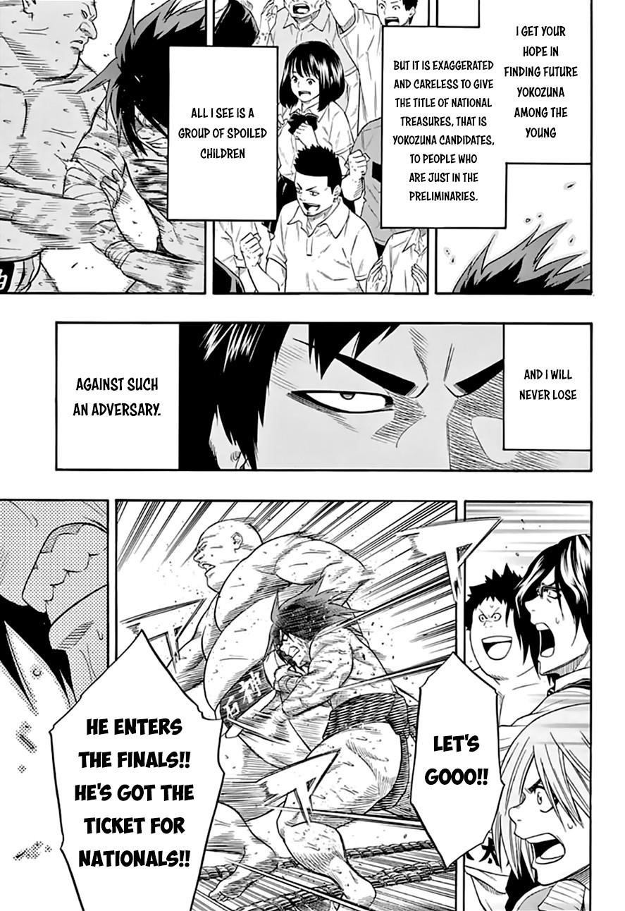 Hinomaru Sumo Chapter 72 - Page 36