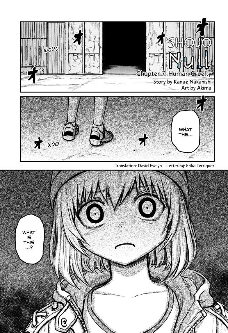 Shoujo Null Chapter 7 - Page 1