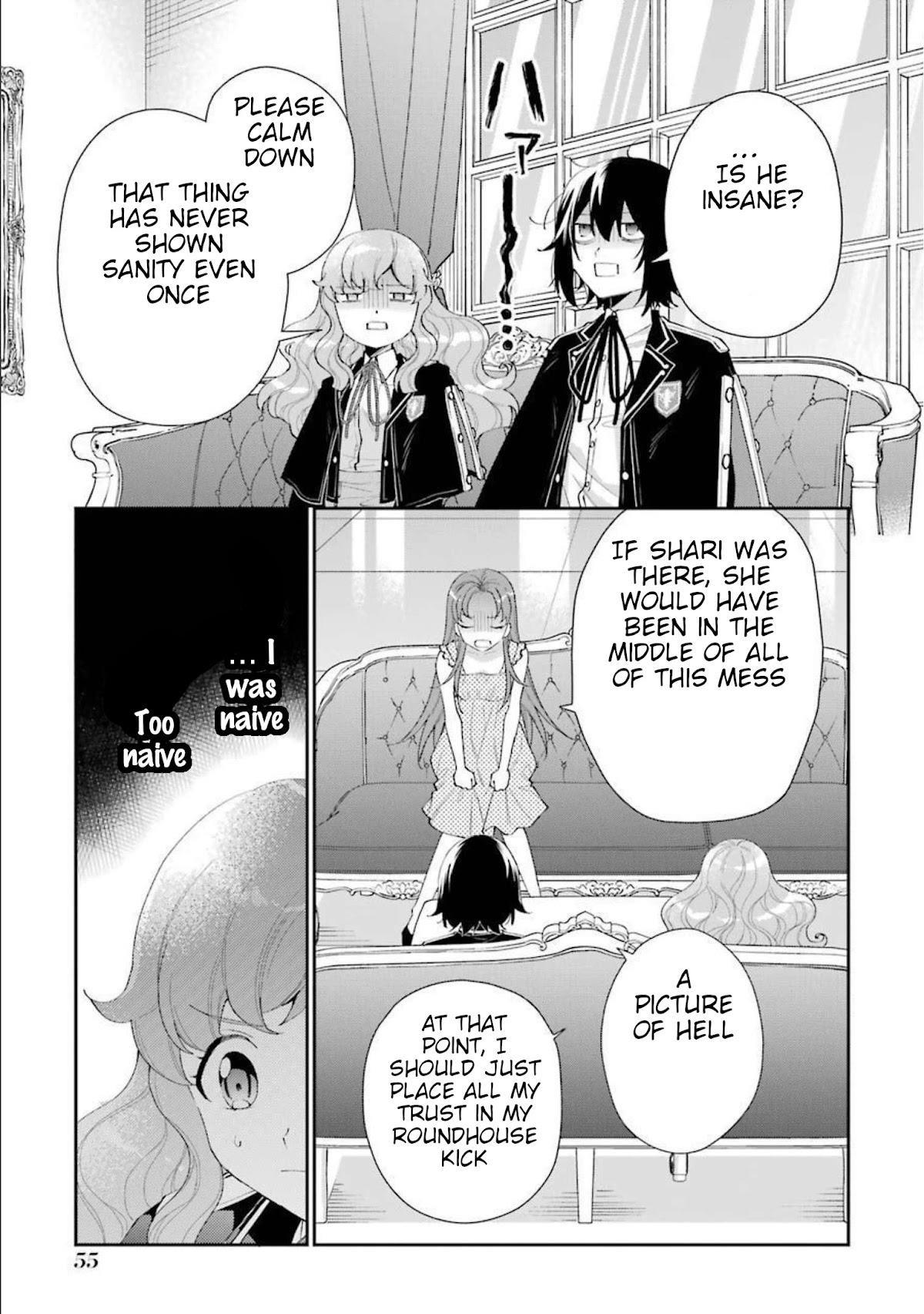 The Noble Girl With a Crush on a Plain and Studious Guy Finds the Arrogant Prince to Be a Nuisance Chapter 10 - Page 15