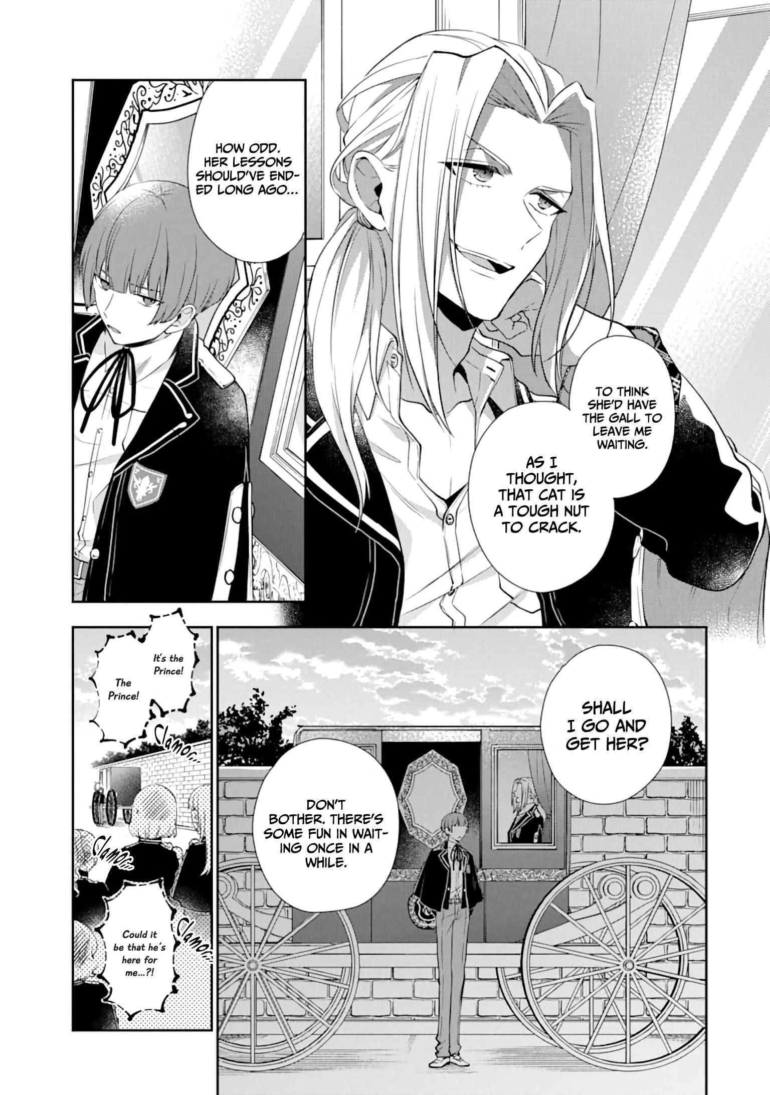 The Noble Girl With a Crush on a Plain and Studious Guy Finds the Arrogant Prince to Be a Nuisance Chapter 2 - Page 23