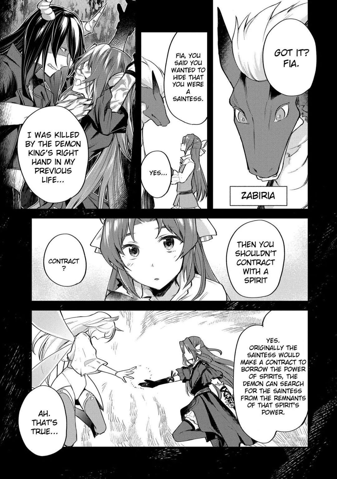 The Reincarnated Great Saint Hides That She’s a Saint Chapter 2 - Page 3