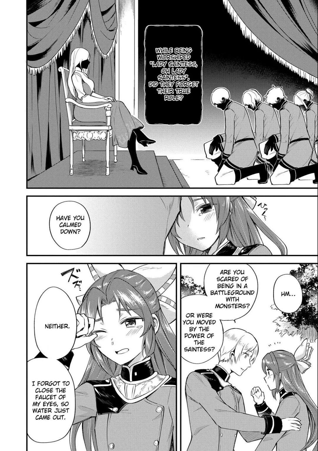 The Reincarnated Great Saint Hides That She’s a Saint Chapter 4.2 - Page 6