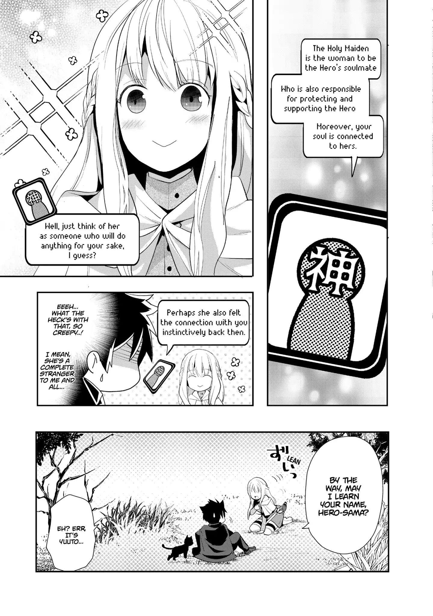The Abandoned Hero Is Going Home Chapter 4.1 - Page 8