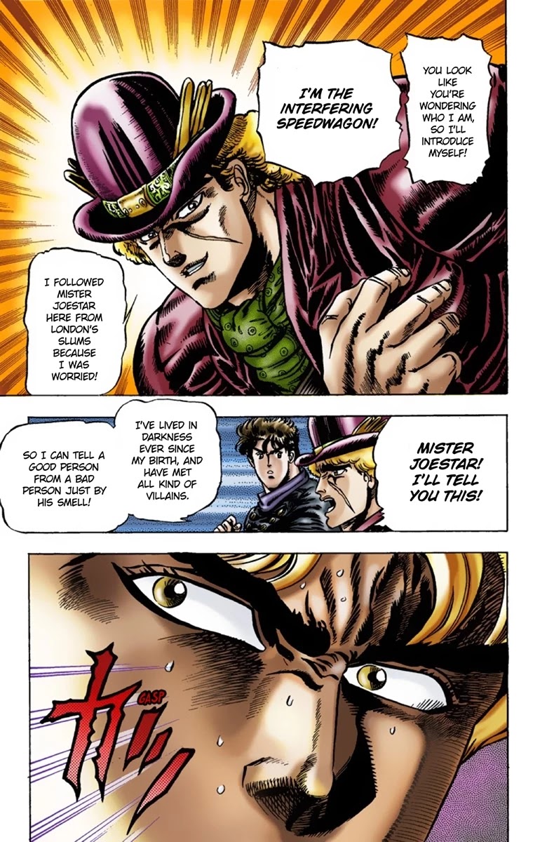 JoJo’s Bizarre Adventure Part 1 – Phantom Blood (Colored) Chapter 11 - Page 9