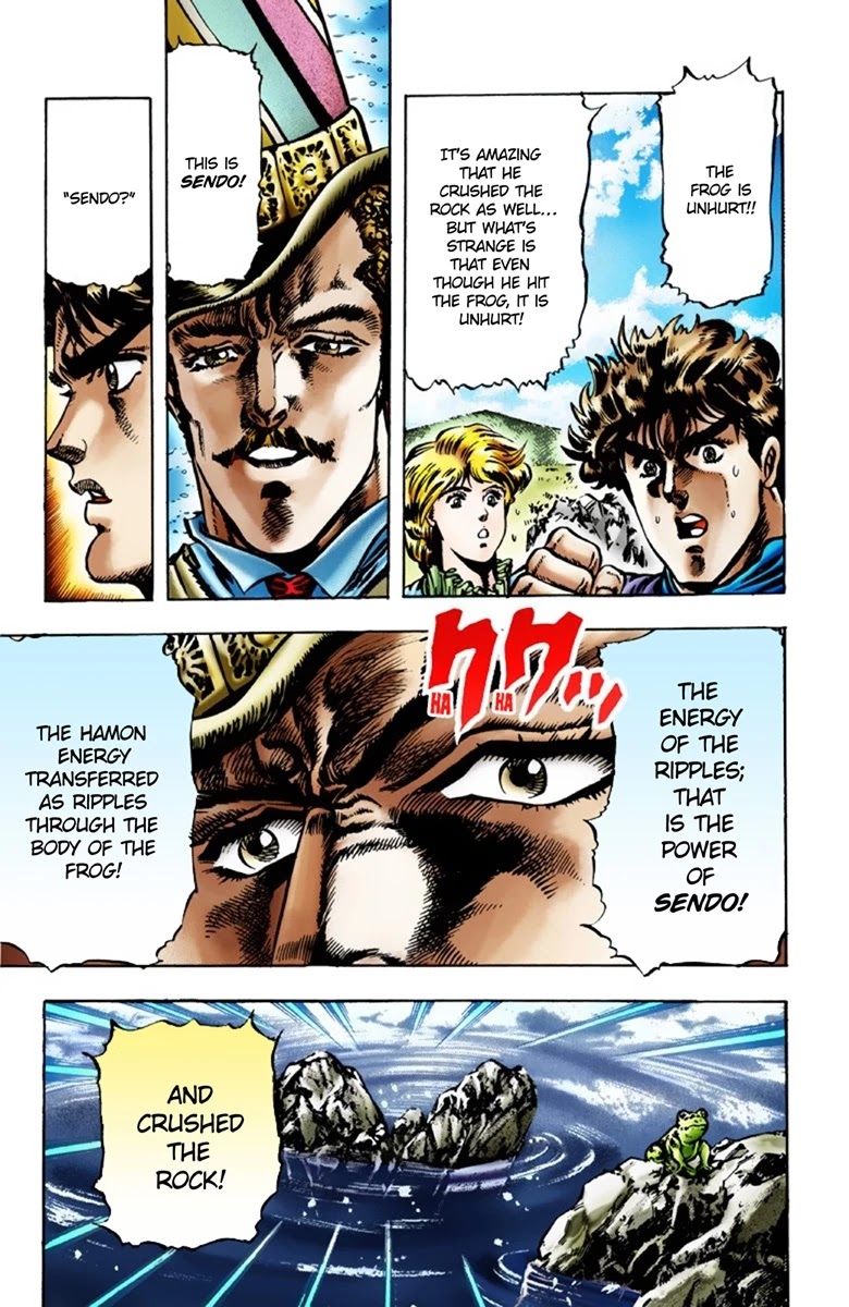 JoJo’s Bizarre Adventure Part 1 – Phantom Blood (Colored) Chapter 19 - Page 13