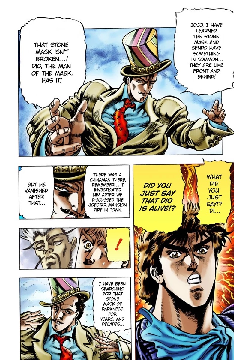 JoJo’s Bizarre Adventure Part 1 – Phantom Blood (Colored) Chapter 19 - Page 14