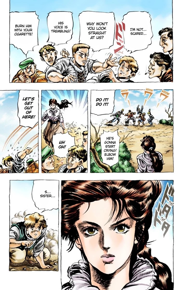 JoJo’s Bizarre Adventure Part 1 – Phantom Blood (Colored) Chapter 33 - Page 12